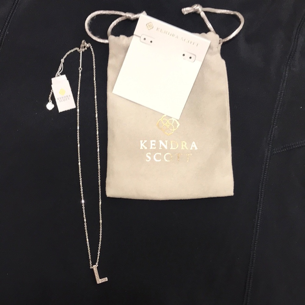 Kendra Scott “L” Initial Necklace
